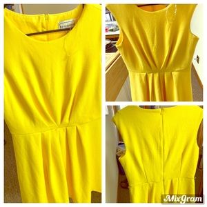 Karin Steven yellow Dress. Size14